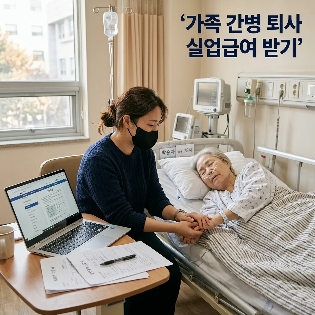 가족 간병 퇴사 실업급여 — 2026년 조건·서류·신청 방법 한 번에