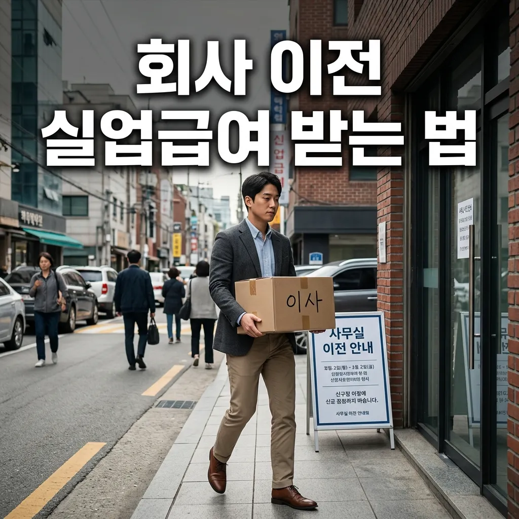 회사 지역 이전 출퇴근 불가 실업급여 수급 조건 2026년 완전 정리