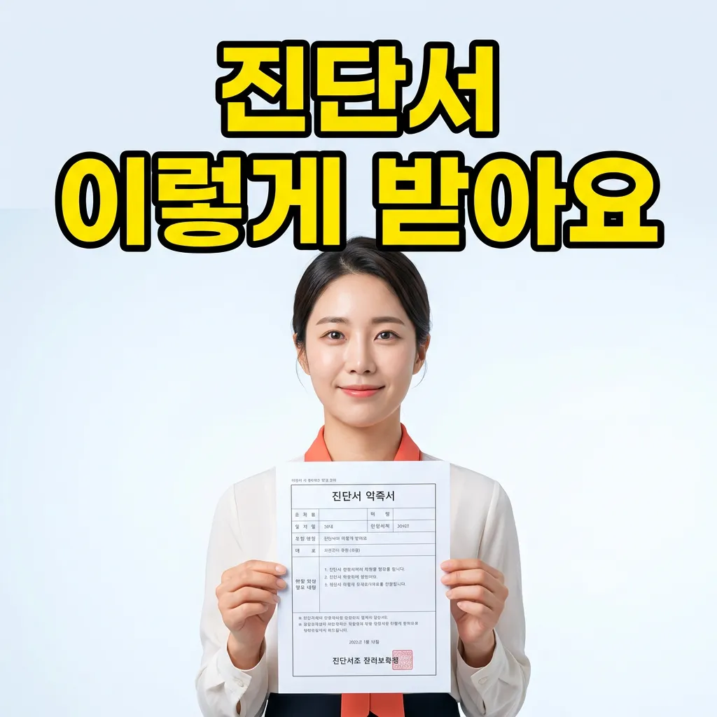 건강상 이유 자진퇴사 진단서, 받는 5단계 가이드