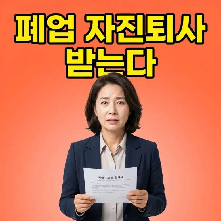 사업장 폐업 예정 자진퇴사 실업급여, 받는 5가지 조건
