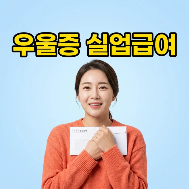 우울증 자진퇴사 실업급여, 받는 5가지 조건 정리