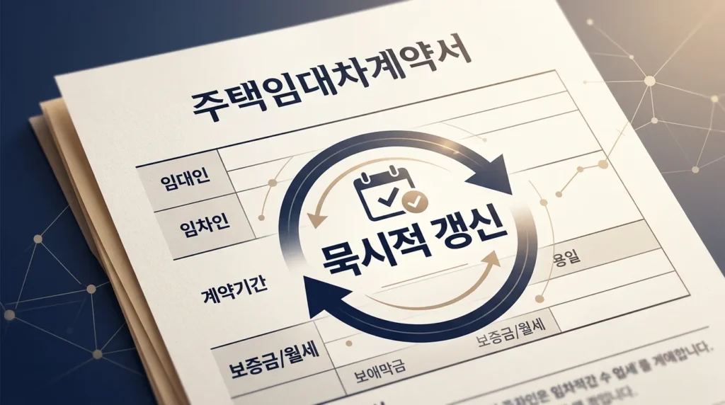 묵시적 갱신 완벽 가이드
