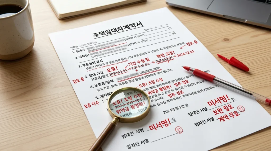 흔한 실수와 주의 사항 계약갱신요구권 행사 시 흔한 실수 7가지
